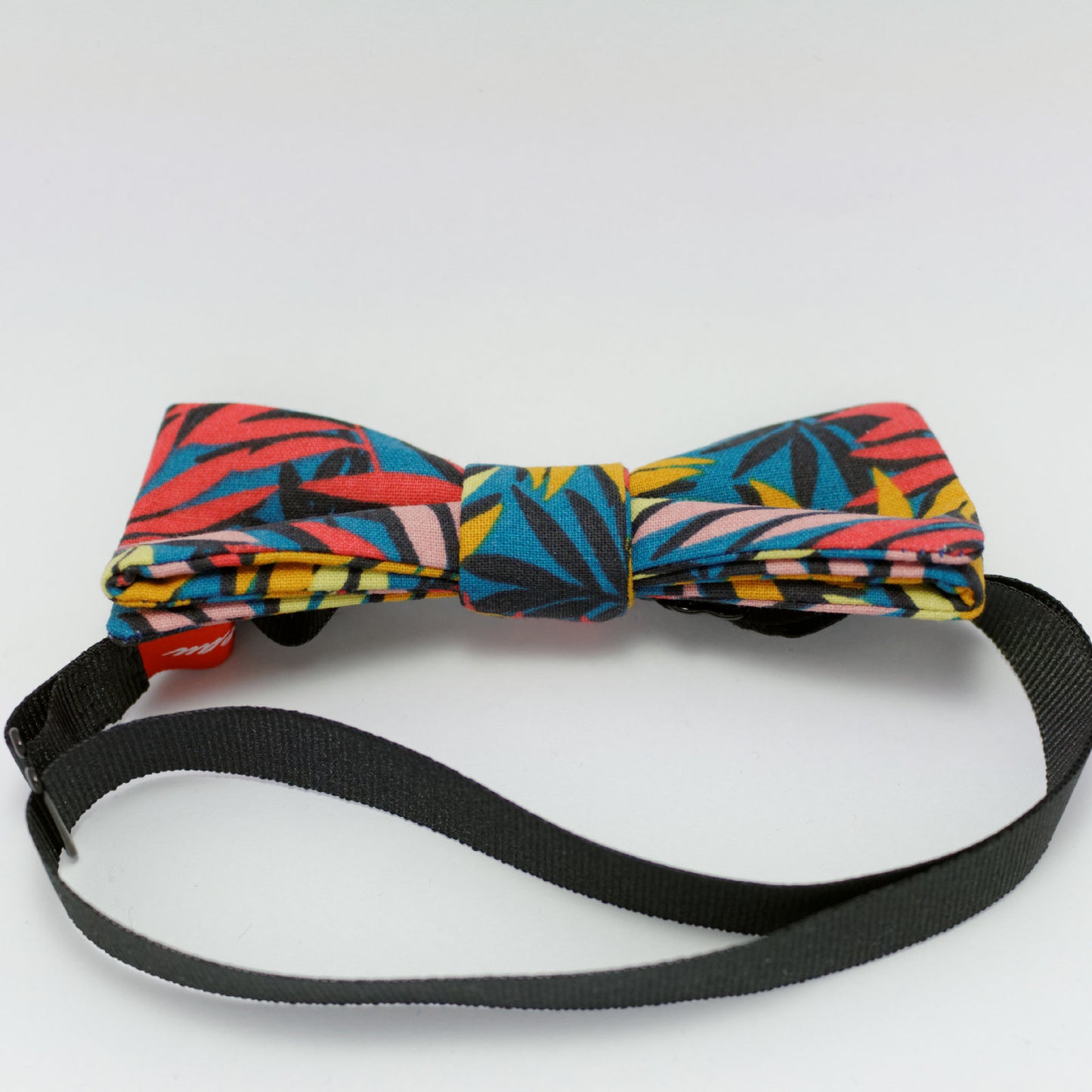 Noeud papillon bleu multicolore "Ocean Drive"