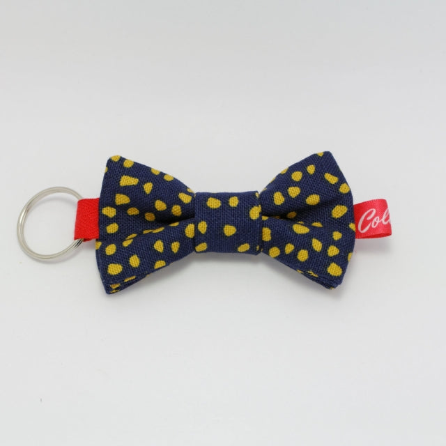 Porte-clés noeud papillon lucioles