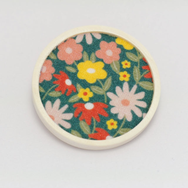 Broche fleurs