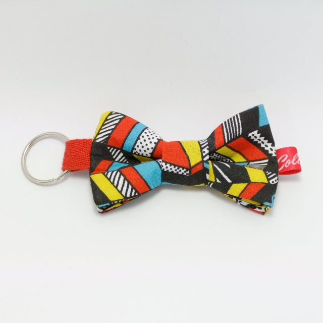 Porte-clés noeud papillon Brazzaville